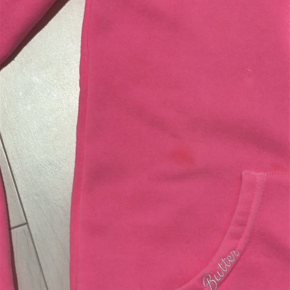 Worn once! Butter Pink Unicorn Rainbow hoodie  Hoodie / size L
